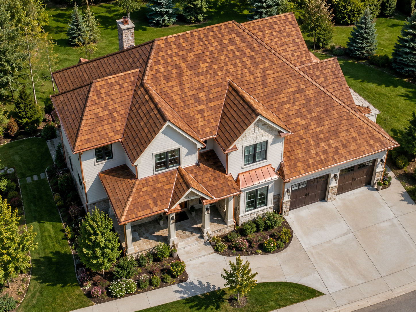 Roof repair project in Bridgehampton NY